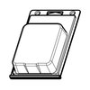 Visipak Thermoform-CLAMSHELL-6.700-4.200-4.250-3.460-1.075-5.748-3.738-0.017-CLEAR, 270PK 023020